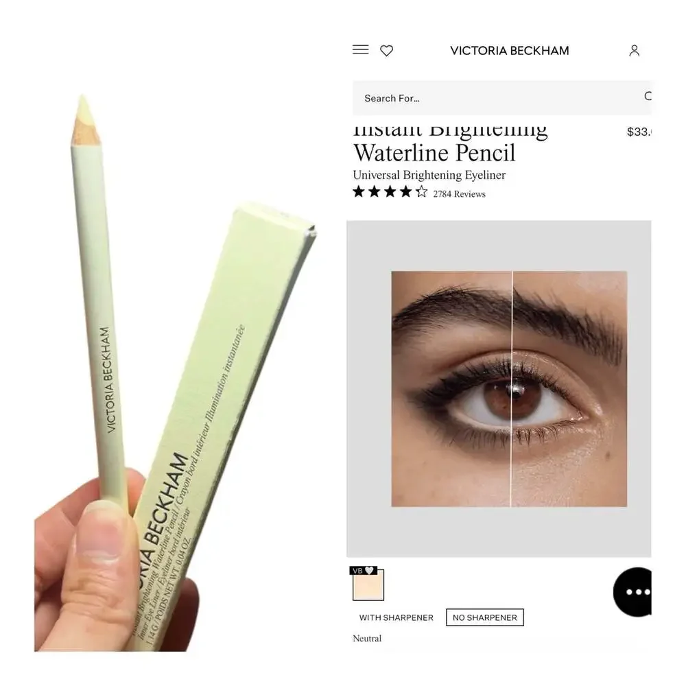 Victoria Beckham Beauty Instant Brightening Waterline Pencil in Neutral. NIB!